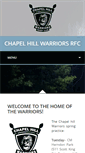 Mobile Screenshot of chapelhillwarriors.org